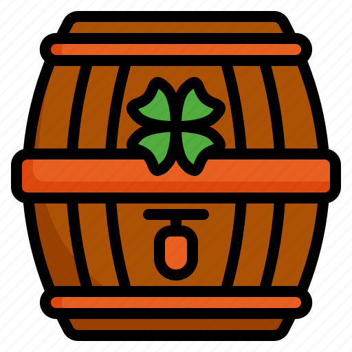 St, patricks, day, barrel, beer icon - Download on Iconfinder