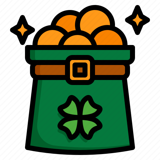 Leprechaun, hat, golden, gold, shamrock, clover icon - Download on Iconfinder
