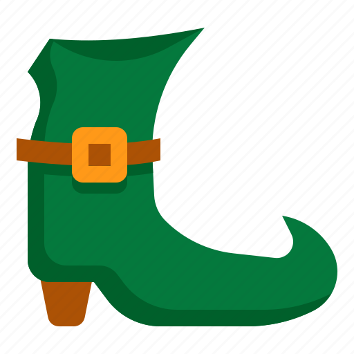 Leprechaun, boot, st, patricks, day, irish, footware icon - Download on Iconfinder