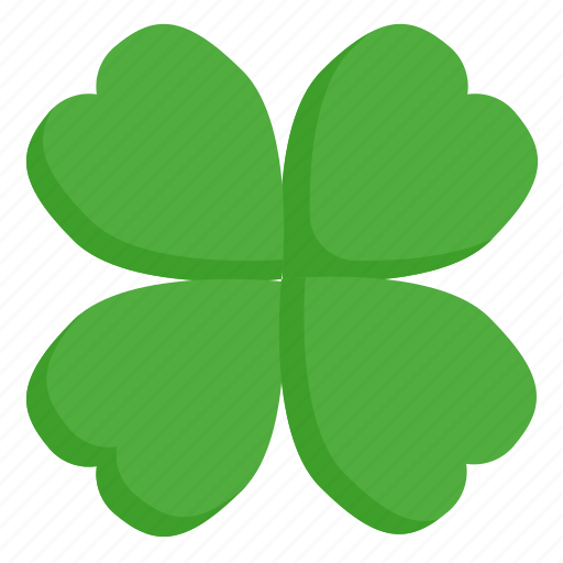 Four, leaf, clover, shamrock, luck, saint, patrick icon - Download on Iconfinder