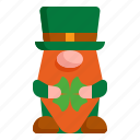 leprechaun, st, patricks, day, ireland, gnome, luck, saint
