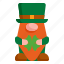 leprechaun, st, patricks, day, ireland, gnome, luck, saint 