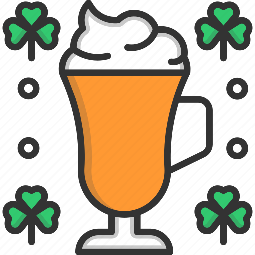 Coffee, coffee cup, irish, irish coffee, tea icon - Download on Iconfinder