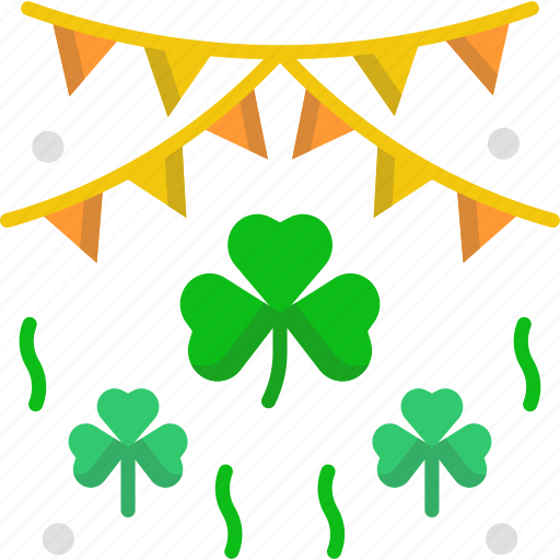 Bunting, cultures, irish, st patrick, st patricks day icon - Download on Iconfinder