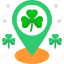 clover, cultures, irish, location pointer, placeholder 