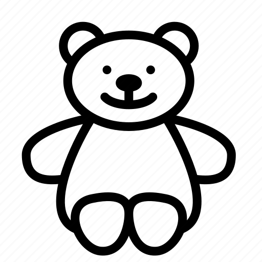 Teddy, bear, toy, gift, valentine, love, baby icon - Download on Iconfinder