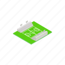 football, game, isometric, open, playground, soccer, sport