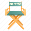 business, chair, director, producer, retro, stage