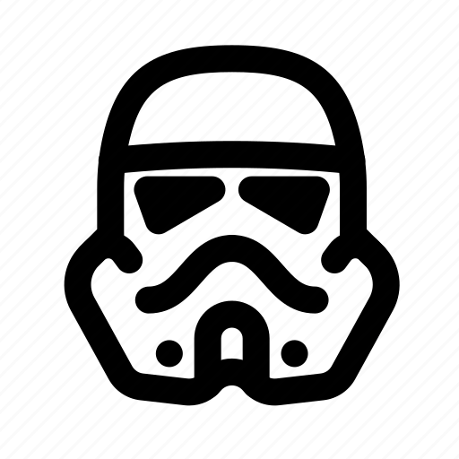 Cinema, film, movie, star, storm, trooper, wars icon - Download on Iconfinder