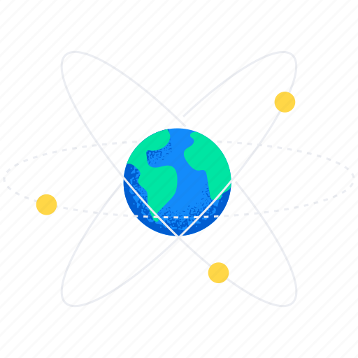 Orbit, satellites, planet, earth icon - Download on Iconfinder