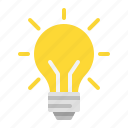 bulb, creative, idea, light, smart, solution