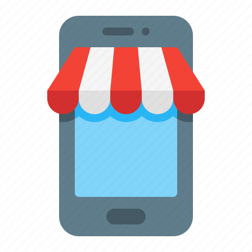 Commerce, e, online, shop, smartphone icon - Download on Iconfinder