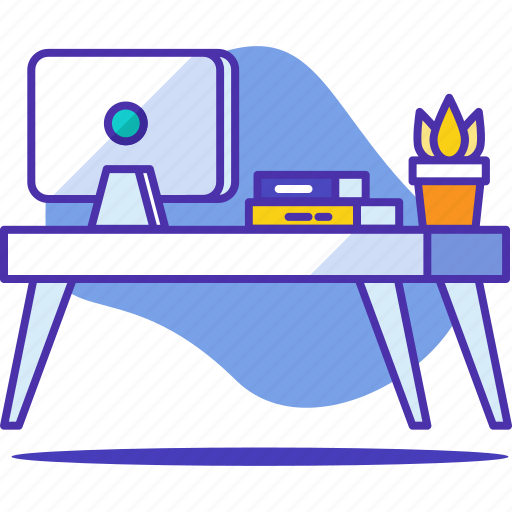 Workspace, artist, book, business, computer, desk, office icon - Download on Iconfinder