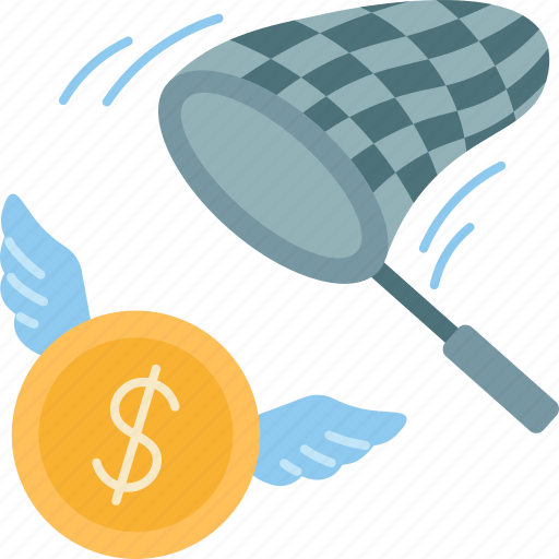 Chasing, dollars, marketing, strategy, sales icon - Download on Iconfinder