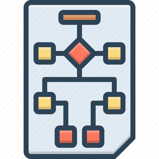 Development, diagram, flowchart, organization, project, scheme, workflow planning icon - Download on Iconfinder