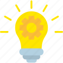 bright, bulb, idea, light, lightbulb