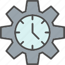 clock, cogwheel, efficiency, gear, management, optimization, time