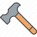 construction, equipment, hammer, repair, tool, work