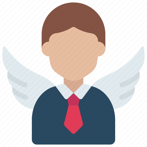 Angel, investor, investment, avatar, investing icon - Download on Iconfinder