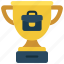 business, success, successful, trophy, award, reward 
