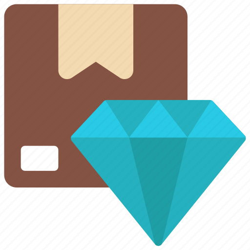 Valuable, product, value, diamond, parcel icon - Download on Iconfinder