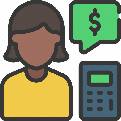 Accountant, accounting, maths, calculator, taxes icon - Download on Iconfinder