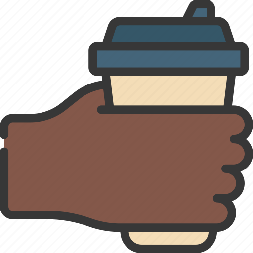 Holding, coffee, break, cup, hand icon - Download on Iconfinder