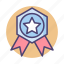 achievement, appreciation, award, badge 