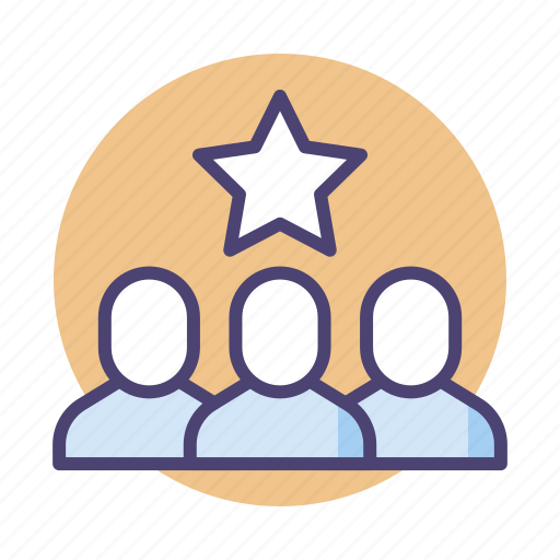 Colleagues, employee of the month, star icon - Download on Iconfinder