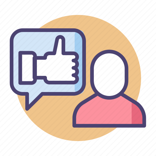 Feedback, rating, review, thumbs up icon - Download on Iconfinder