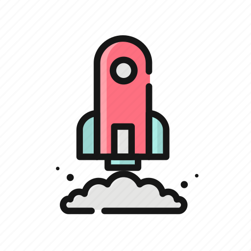 Business, company, launch, rocket, spaceship, start, startup icon - Download on Iconfinder