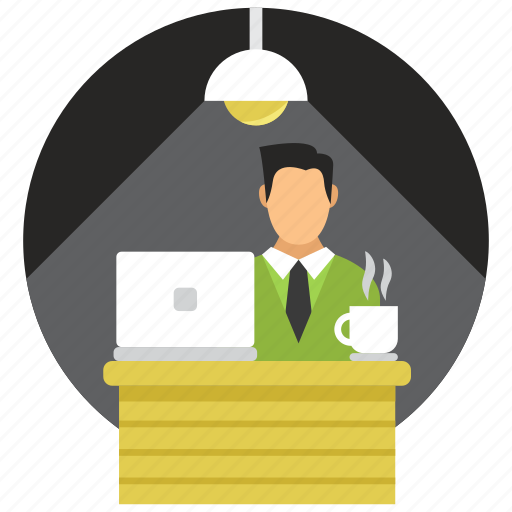 Working, desk, office, work icon - Download on Iconfinder