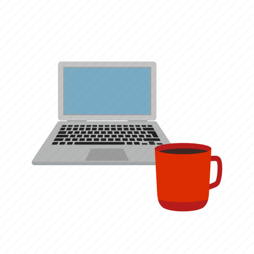 Business, coffee, cup, home, laptop, office, work icon - Download on Iconfinder