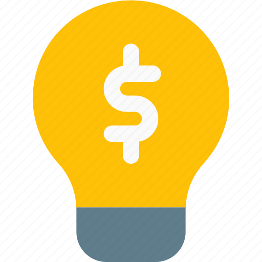 Lamp, money, startup, business icon - Download on Iconfinder