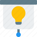lamp, screen, presentation, startup, business