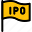 flag, ipo, startup, business 
