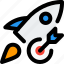 rocket, bow, startup, business 