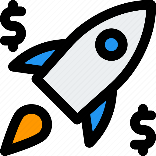 Rocket, money, startup, business icon - Download on Iconfinder