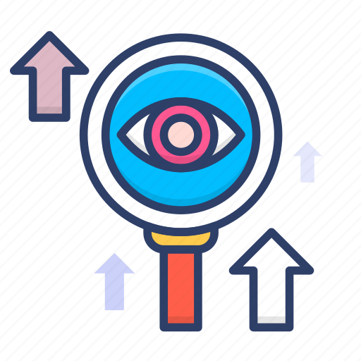 Corporate, eye, monitoring, vision, web template icon - Download on Iconfinder