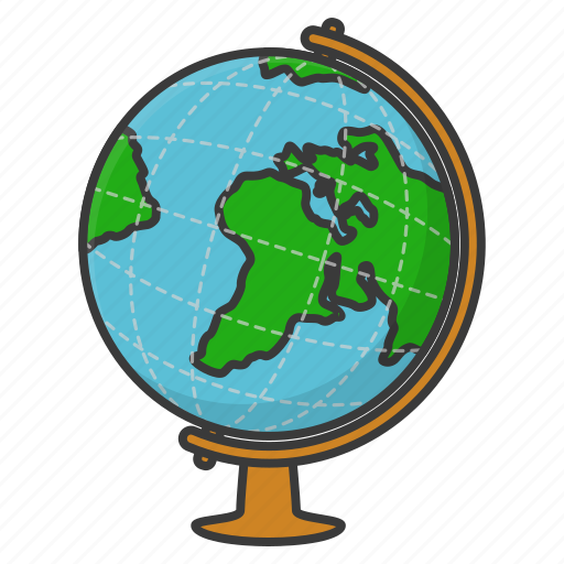 Earth, equipment, globe, map, world icon - Download on Iconfinder