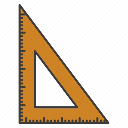 Equipment, math, ruler, stationary, tools, triangle icon - Download on Iconfinder