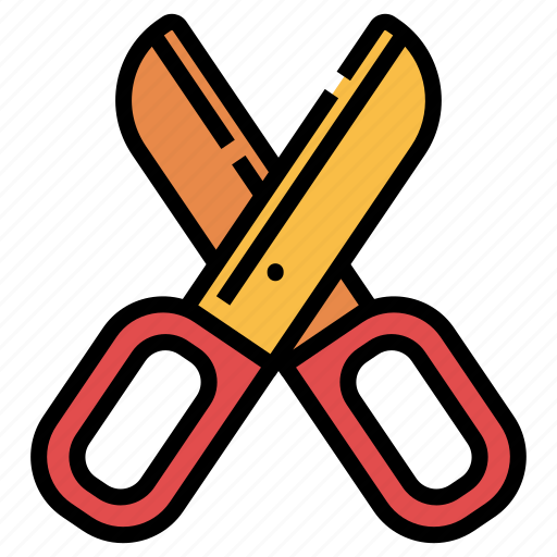 Trim, cut, clip, scissors, chop icon - Download on Iconfinder