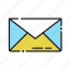 envelope, email, letter, inbox 