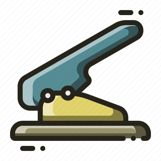 Hole punch, office supplies, puncher, stationery, tool icon - Download on Iconfinder
