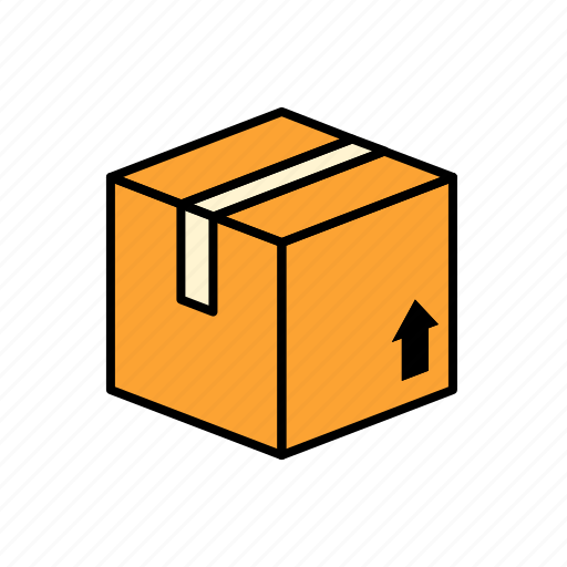 Cardboard, box, packing, package, office icon - Download on Iconfinder