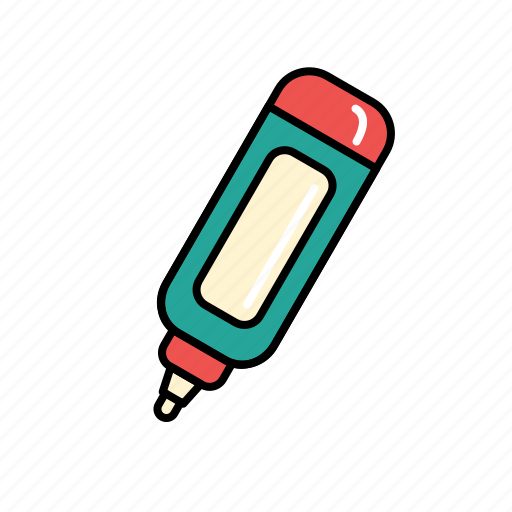 Correction, pen, fluid, school, stationery, office icon - Download on Iconfinder