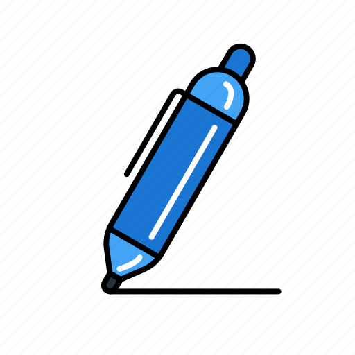 Pen, stationery, writing, school icon - Download on Iconfinder