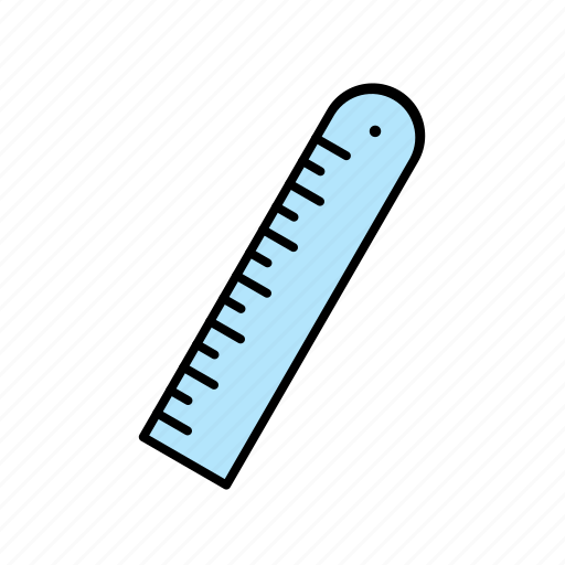 Ruler, math, scale, school, stationery icon - Download on Iconfinder