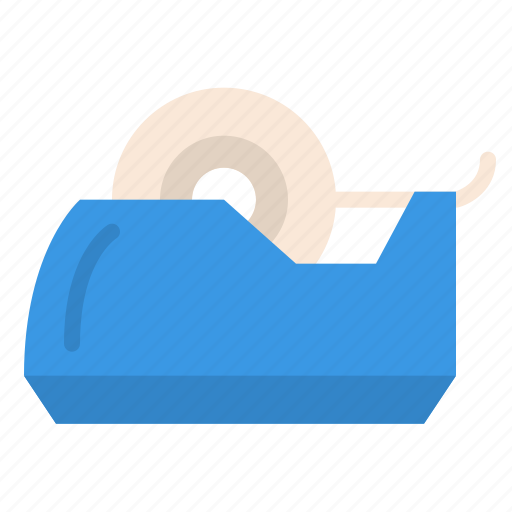 Tape, dispenser, stationery, office, supply icon - Download on Iconfinder