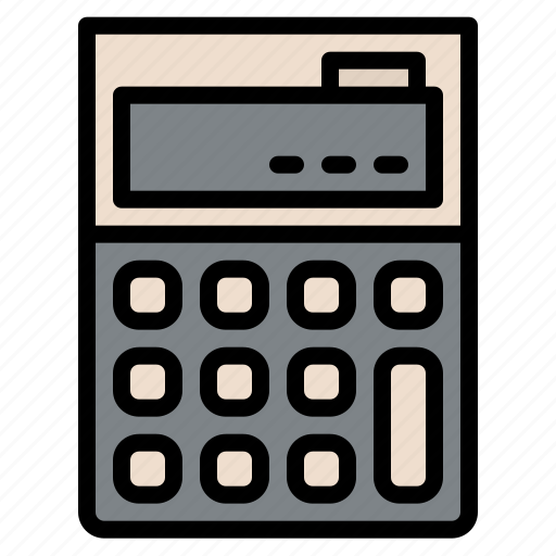 Calculator, math, stationery, office, supply icon - Download on Iconfinder